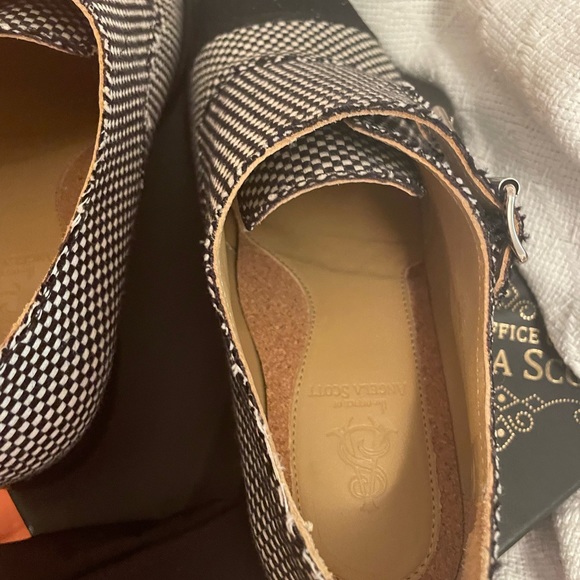 Office of Angela Scott Mr.Colin check size womens 39.5 EU /9 US - Picture 8 of 11